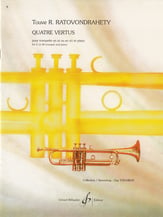 Quatre Vertus C or B-flat Trumpet and Piano cover